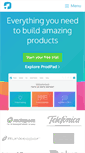 Mobile Screenshot of prodpad.com